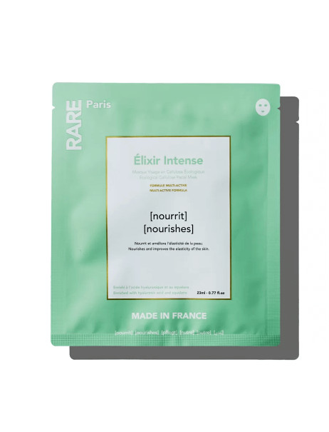 RARE Paris Élixir Intense Nourishing Face Mask Поживна маска для обличчя з гіалуроновою кислотою та скваланом