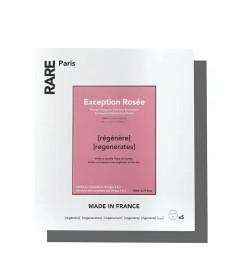 RARE Paris Box of 5 Exception Rosée Regenerating Face Mask Набір з п'яти відновлюючих масок для обличчя з церамідами, Омега 3 та 6 - Написати відгук