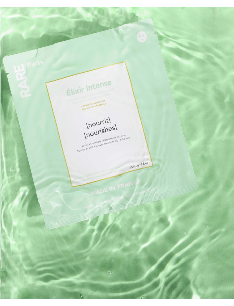 RARE Paris Élixir Intense Nourishing Face Mask Поживна маска для обличчя з гіалуроновою кислотою та скваланом