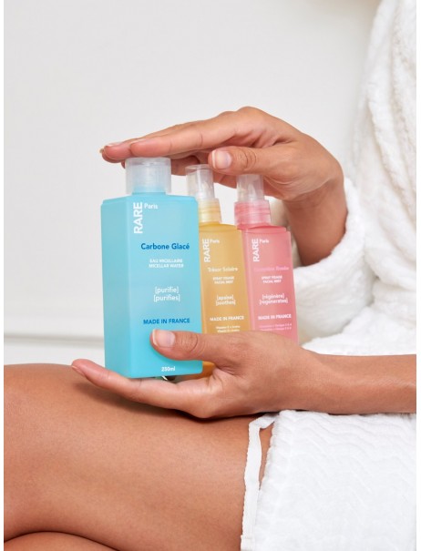 RARE Paris Carbone Glacé Purifying Micellar Water Мицеллярная вода с гамамелисом и экстрактом мальвы
