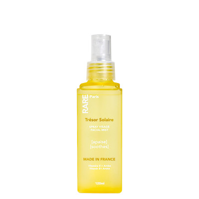 RARE Paris Trésor Solaire Soothing Facial Mist Заспокійливий міст для обличчя з вітаміном Е та екстрактом арніки