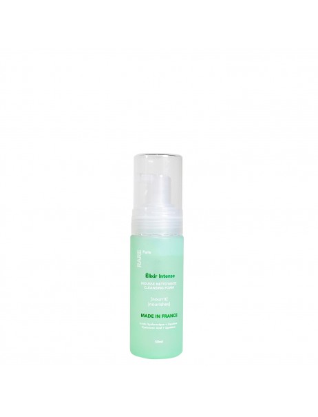 RARE Paris Élixir Intense Nourishing Cleansing Foam Питательная пенка для очищения лица с гиалуроновой кислотой и скваланом