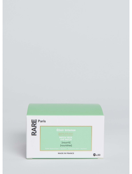 RARE Paris Élixir Intense Nourishing Eye Patch Зволожуючі патчі для контуру очей з гіалуроновою кислотою та скваланом