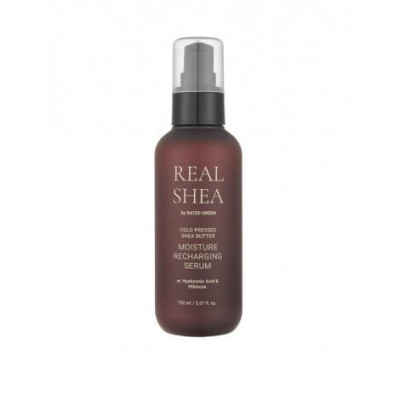 Rated Green Real Shea Cold Pressed Shea Butter Moisture Recharging Serum Зволожуюча сироватка для волосся 