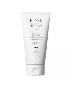 Rated Green Real Shea Cold Pressed Shea Butter Leave-In-Treatment Незмивний термозахисний відновлюючий крем для волосся - Написати відгук