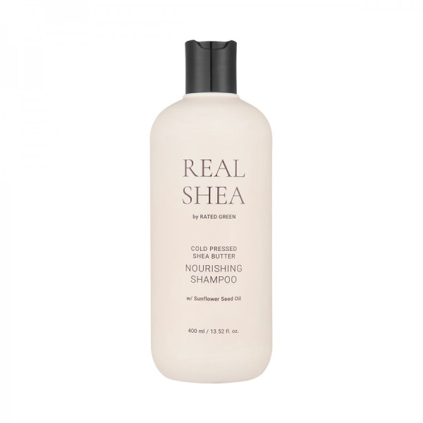 Rated Green Real Shea Butter Nourishing Shampoo Живильний шампунь для сухого, кучерявого і пошкодженого волосся