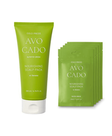 Rated Green Cold Press Avocado Nourishing Scalp Pack Поживна маска для зневодненої, сухої шкіри голови та волосся - Написати відгук