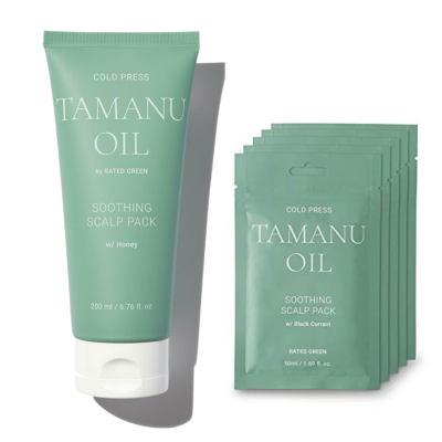 Rated Green Cold Press Tamanu Oil Soothing Scalp Pack Заспокійлива маска для проблемної шкіри голови 