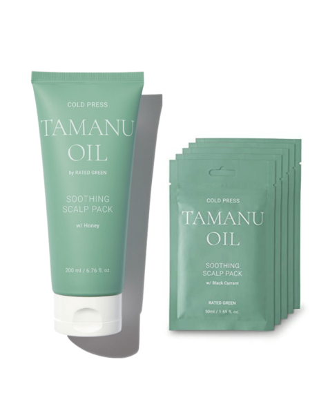 Rated Green Cold Press Tamanu Oil Soothing Scalp Pack Заспокійлива маска для проблемної шкіри голови