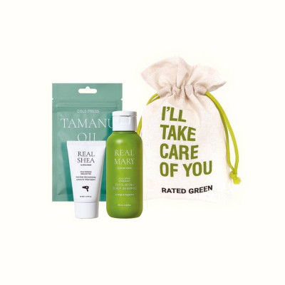 Rated Green Mini Kit Real Mary Tamanu Oil Набір мініатюр
