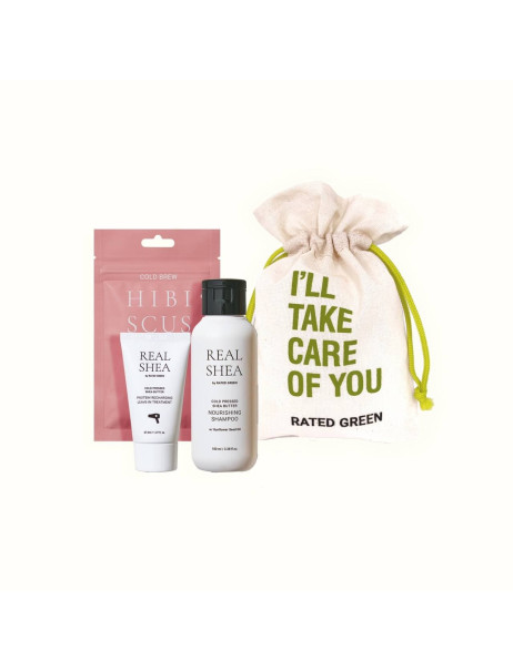 Rated Green Mini Kit Real Shea Hibiscus Набір мініатюр