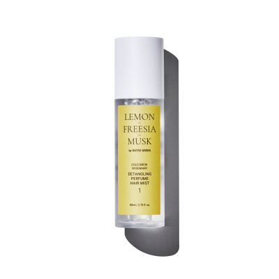 Rated Green Detangling Perfume Hair Mist Lemon Freesia Musk Парфумований міст для волосся Лимон Фрезія Мускус