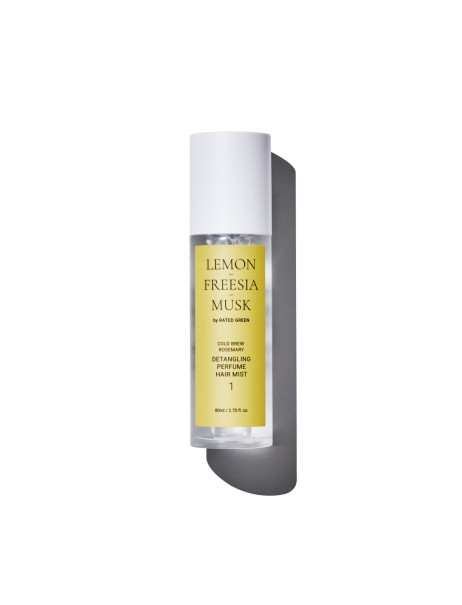 Rated Green Detangling Perfume Hair Mist Lemon Freesia Musk Парфумований міст для волосся Лимон Фрезія Мускус