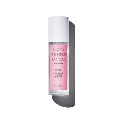 Rated Green Detangling Perfume Hair Mist Peony Coconut Sandal Парфюмированный мист для волос Пион Кокос Сандал