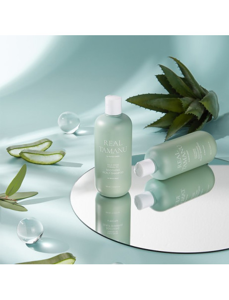 Rated Green Real Tamanu Cold Pressed Oil Soothing Scalp Shampoo Успокаивающий шампунь для проблемной кожи головы