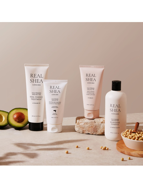 Rated Green Real Shea Butter Nourishing Shampoo Живильний шампунь для сухого, кучерявого і пошкодженого волосся