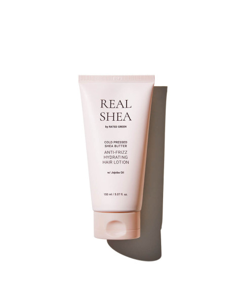Rated Green Real Shea Cold Pressed Shea Butter Anti-Frizz Hydrating Hair Lotion Зволожуючий лосьйон для волосся