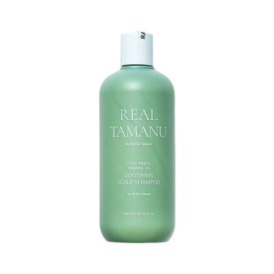 Rated Green Real Tamanu Cold Pressed Oil Soothing Scalp Shampoo Успокаивающий шампунь для проблемной кожи головы