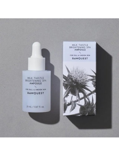 Rawquest Milk Thistle Brightening Spa Ampoule Освітлювальна ампульна сироватка з розторопшею