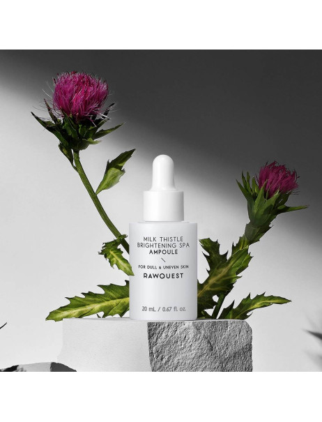 Rawquest Milk Thistle Brightening Spa Ampoule Освітлювальна ампульна сироватка з розторопшею