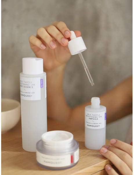 Rawquest Milk Thistle Brightening Spa Ampoule Освітлювальна ампульна сироватка з розторопшею