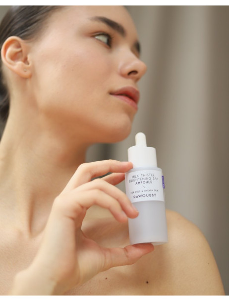 Rawquest Milk Thistle Brightening Spa Ampoule Освітлювальна ампульна сироватка з розторопшею