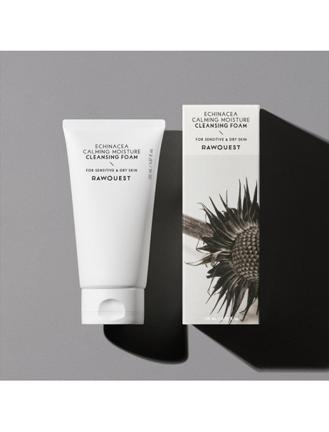 Rawquest Echinacea Calming Moisture Cleansing Foam Заспокійлива очищувальна пінка з ехінацеєю