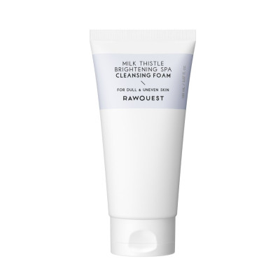 Rawquest Milk Thistle Brightening Spa Cleansing Foam Освітлювальна очищувальна пінка з розторопшею