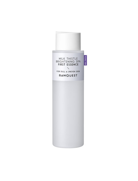 Rawquest Milk Thistle Brightening Spa First Essence Освітлювальна есенція для обличчя з розторопшею