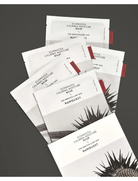 Rawquest Echinacea Calming Moisture Mask Зволожувальна тканинна маска з ехінацеєю