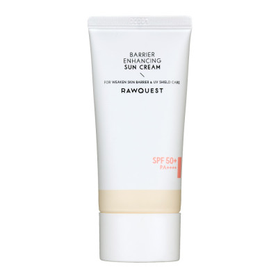 Rawquest Barrier Enhancing Sun Cream SPF50 Сонцезахисний відновлювальний крем