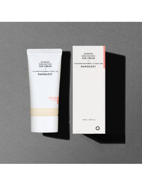 Rawquest Barrier Enhancing Sun Cream SPF50 Сонцезахисний відновлювальний крем