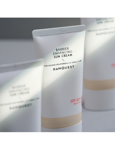 Rawquest Barrier Enhancing Sun Cream SPF50 Сонцезахисний відновлювальний крем