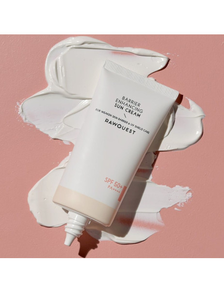 Rawquest Barrier Enhancing Sun Cream SPF50 Сонцезахисний відновлювальний крем