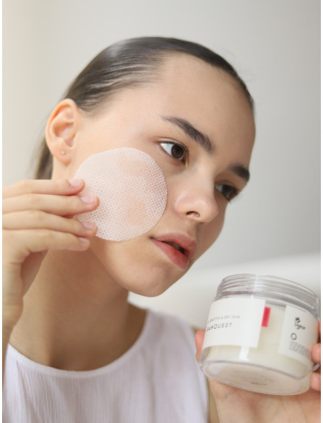 Rawquest Echinacea Calming Moisture Toner Pad Заспокійливі зволожувальні тонер-пади з ехінацеєю