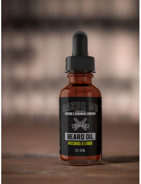 Razor MD Beard Oil Patchouli and Lemon Олія для бороди пачулі та лимон