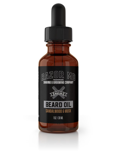 Razor MD Beard Oil Sandalwood Musk Олія для бороди з екстрактом сандалового дерева та мускусу