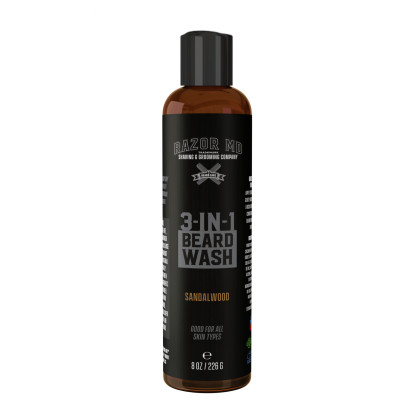 Razor MD Beard Wash Sandalwood Средство для мытья бороды с экстрактом сандалового дерева