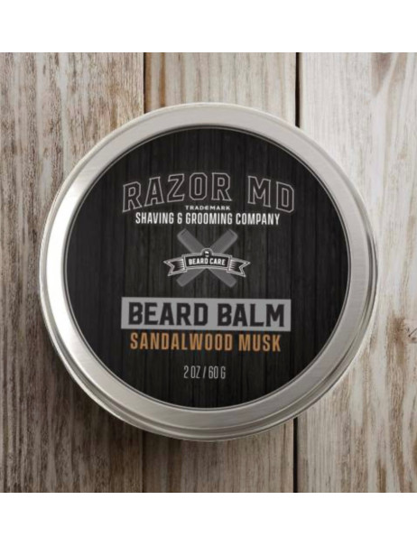 Razor MD Beard Balm Sandalwood Musk Бальзам для бороди з екстрактом сандалового дерева та мускусу