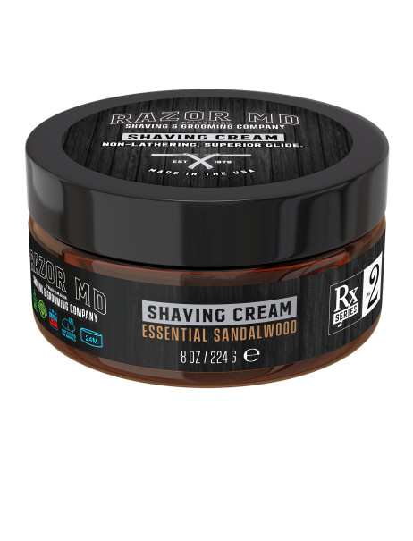 Razor MD Shaving Сream Essential Sandalwood Крем для гоління з екстрактом сандалового дерева