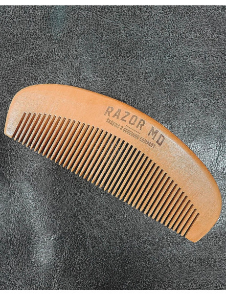 Razor MD Wooden Beard Comb Дерев'яний гребінець для бороди