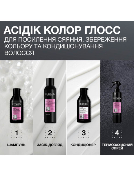 Redken Acidic Color Gloss Activated Glass Gloss Treatment Уход для интенсивного сияния окрашенных и натуральных волос