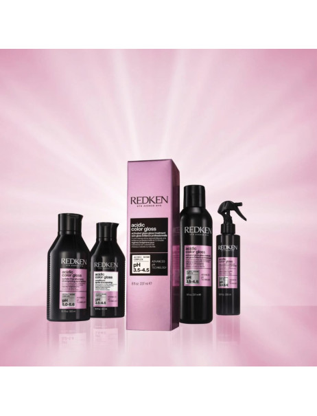 Redken Acidic Color Gloss Activated Glass Gloss Treatment Уход для интенсивного сияния окрашенных и натуральных волос
