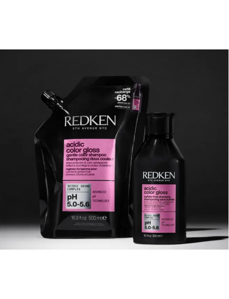 Redken Acidic Color Gloss Shampoo Шампунь для захисту кольору та сяйва фарбованого волосся