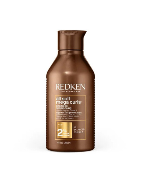 Redken All Soft Mega Curl Shampoo Шампунь для живлення дуже сухого кучерявого волосся