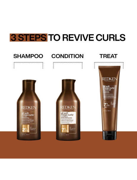 Redken All Soft Mega Curl Shampoo Шампунь для живлення дуже сухого кучерявого волосся