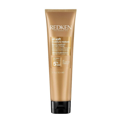 Redken All Soft Moisture Restore Leave-In Treatment Зволожуючий термозахисний крем для сухого та ламкого волосся