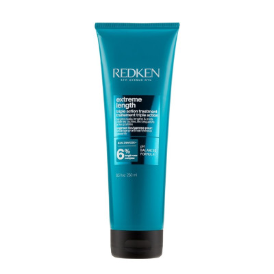 Redken Extreme Length Triple Action Treatment Многофункциональная маска тройного действия для укрепления длинных волос