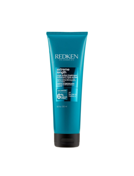 Redken Extreme Length Triple Action Treatment Багатофункціональна маска потрійної дії для зміцнення довгого волосся