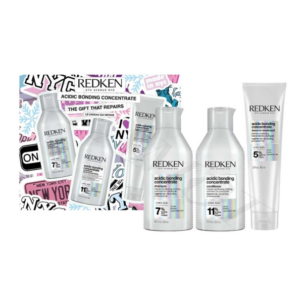 Redken Acidic Bonding Concentrate Holiday Gift Set Подарунковий набір для догляду за пошкодженим волоссям